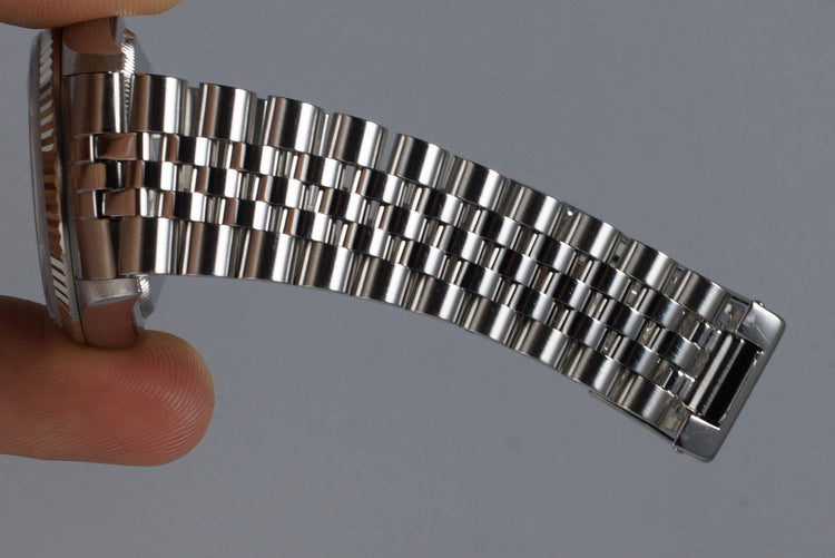 2001 Rolex DateJust 16234 Blue Roman Dial