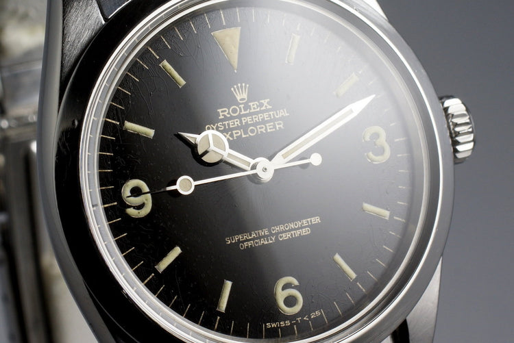 1966 Rolex Explorer 1 1016 Glossy Gilt Dial
