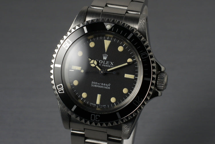 1967 Rolex Submariner Ref: 5513 Meters First