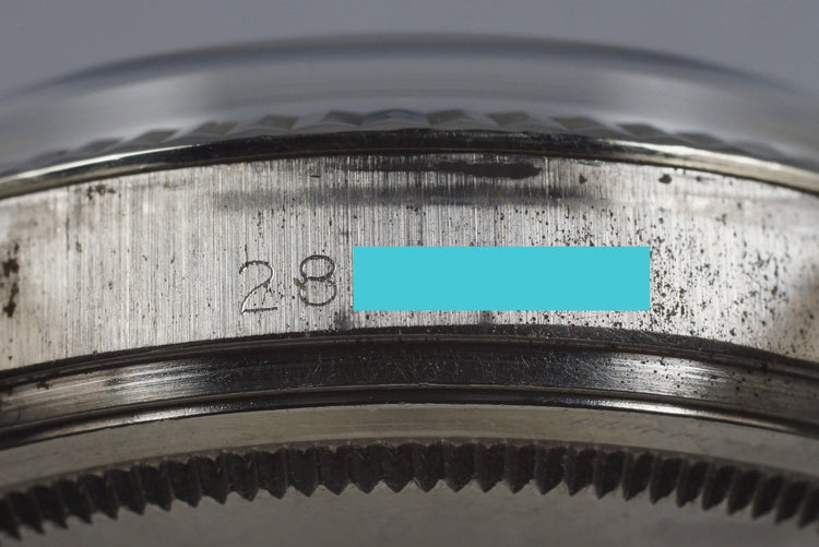 1971 Rolex DateJust 1601 Blue Mosaic Dial