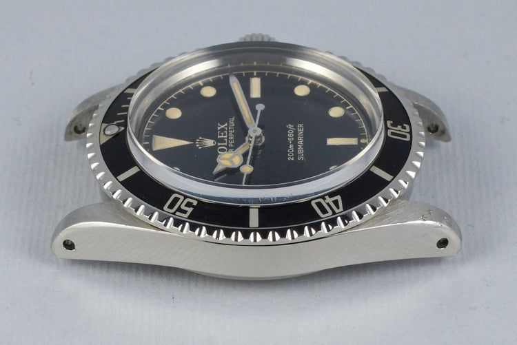 1963 Rolex Submariner 5512 PCG with Gilt Glossy Chapter Ring Dial