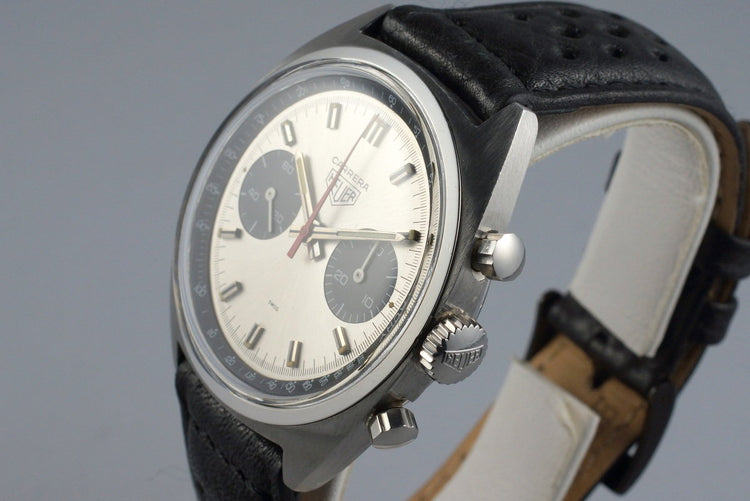 1972 Heuer Carrera 73353 Silver Dial