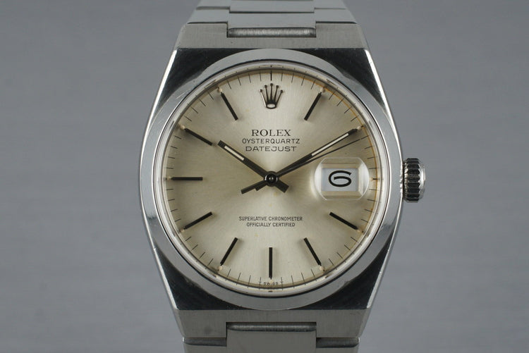 1982 Rolex OysterQuartz Datejust 17000