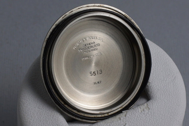 1967 Rolex Submariner 5513 Brown Meters First Dial