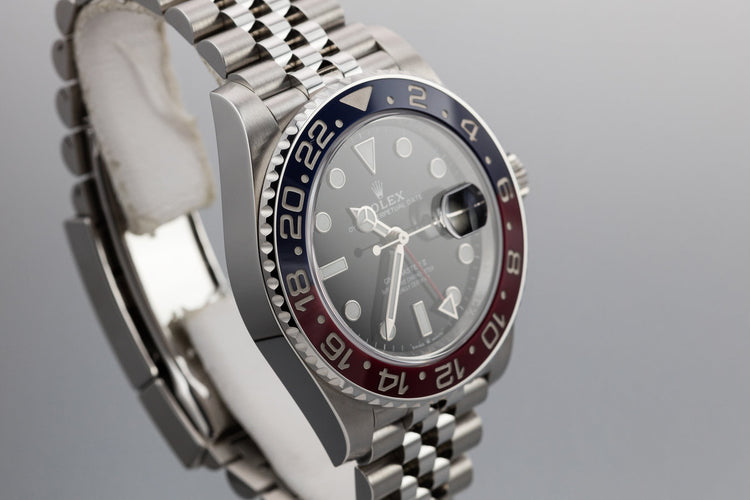 Mint 2018 Rolex GMT-Master 126710BLRO "Pepsi" with Box and Papers