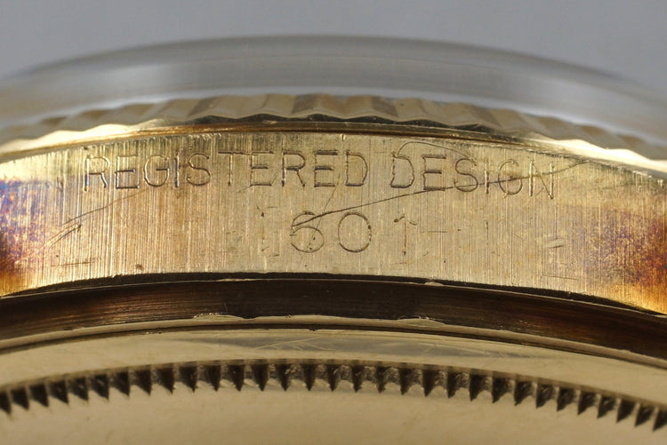 1964 Rolex YG Datejust 1601