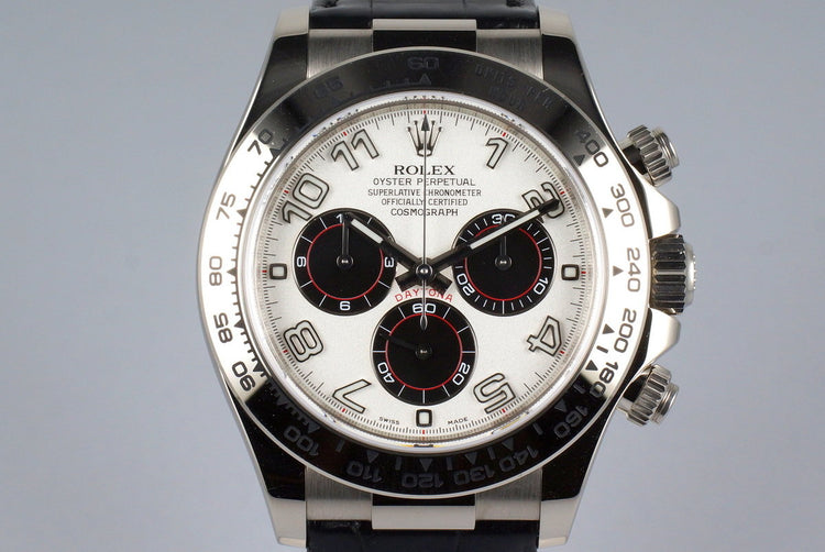2015 Rolex WG Daytona 116519 with Box and Papers