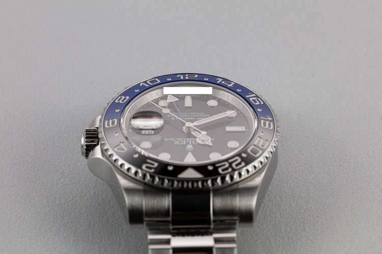 2014 Rolex GMT-Master II 116710 BLNR "Batman" with Box and Papers