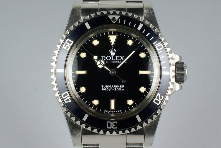 1989 Rolex Submariner 5513