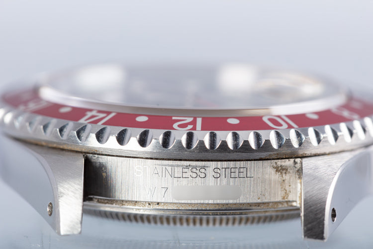 1995 Rolex GMT Master II 16710 "Coke" Bezel with Caseback Sticker