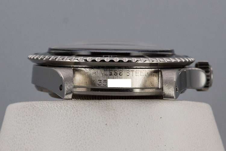 1966 Rolex Submariner 5513 with "SWISS" Only Luminova Service Dial