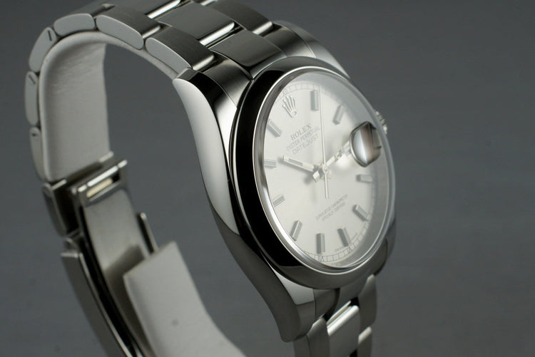 2014 Rolex Datejust 116200 with Box and Papers
