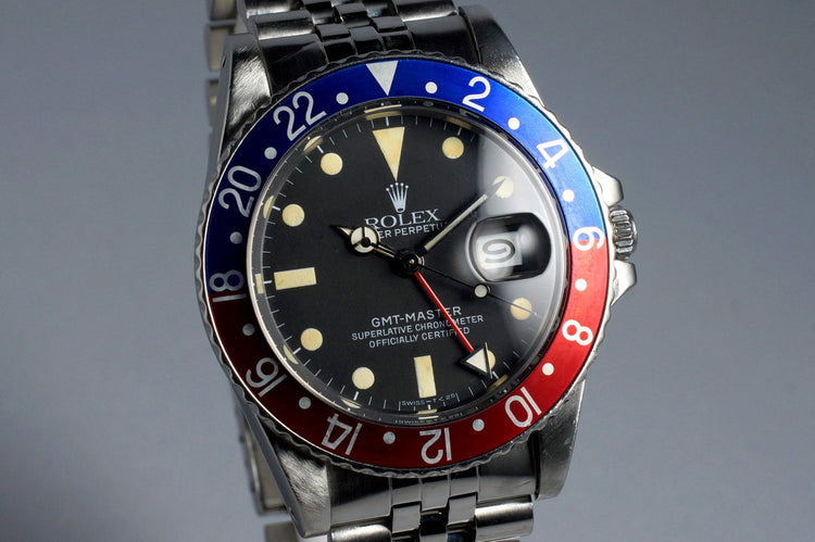 1983 Rolex GMT 16750 Matte Dial