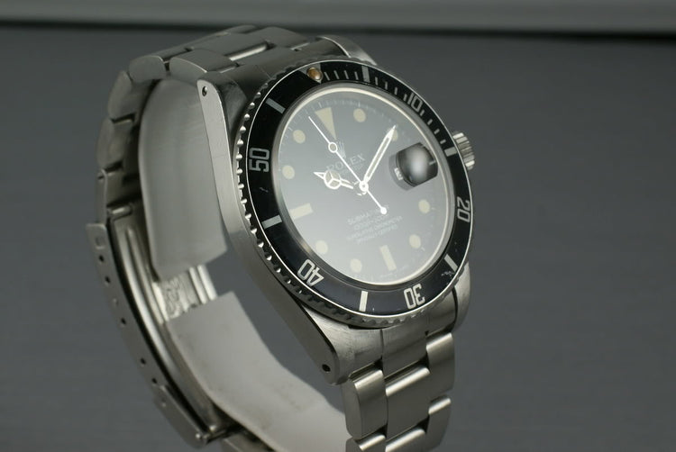 Rolex Submariner 16800 Matte Dial