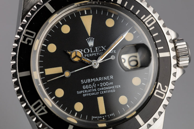 1979 Rolex Submariner 1680 with Box, Papers, and Service Papers