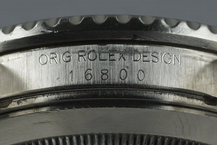 1981 Rolex Submariner 16800