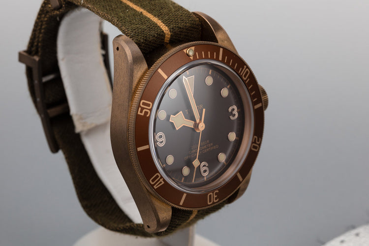 2017 Tudor Bronze Heritage Black Bay 79250BM with Box and Papers