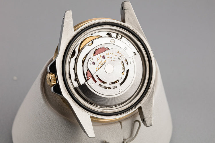 1982 Rolex Two-Tone GMT-Master 16753 Root Beer Nipple Dial with Box and Papers