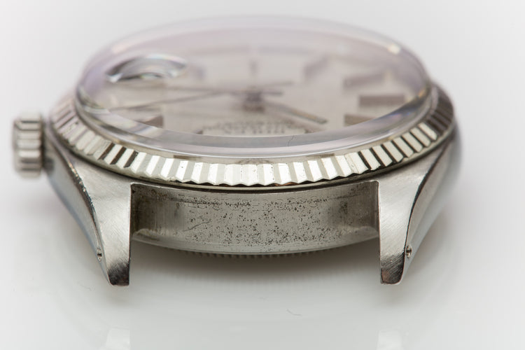 1983 ROLEX DateJust 16014 with Silver Linen Dial