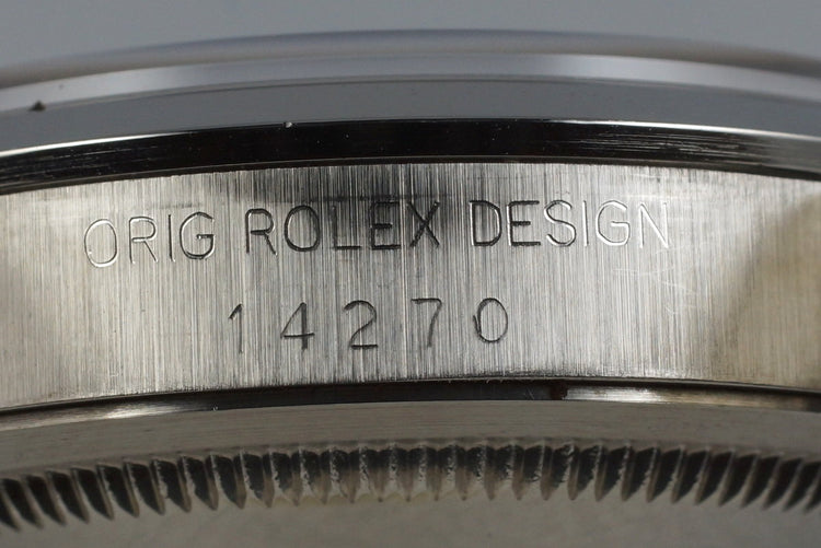 1991 Rolex Explorer 14270