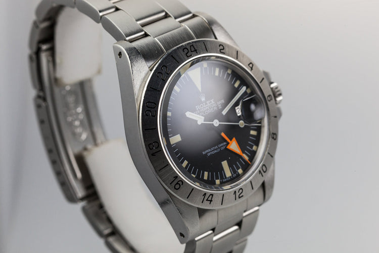 1983 Rolex Explorer II 1655 with MK V Dial and Service Papers