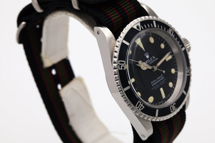 1967 Rolex Submariner 5512 4 Line Dial
