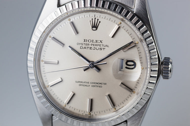 1966 Rolex DateJust 1603 Silver Dial