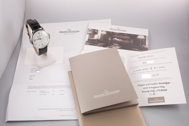 2015 Jaeger-Le-Coultre Geophysic 1958 Q8008520 with Box and Papers