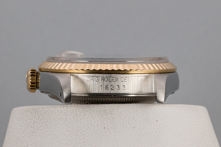 1989 Rolex Two-Tone DateJust 16233 White Dial with Box and Papers