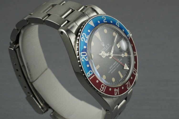1968 Rolex GMT 1675 with Mark I Dial