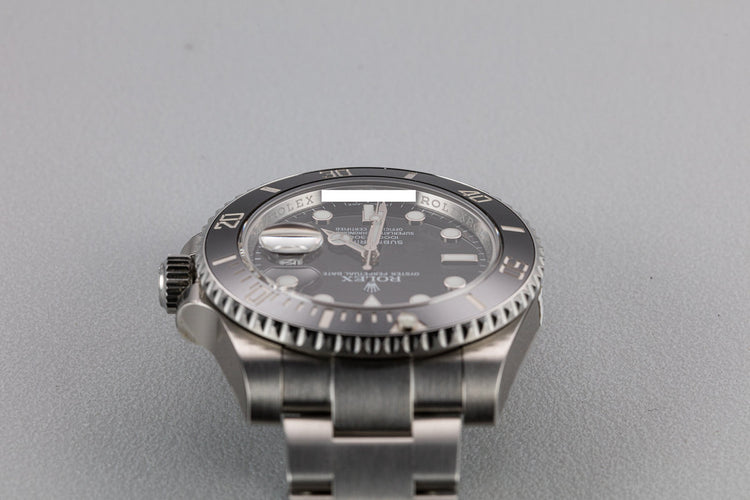 Mint 2015 Rolex Submariner 116610LN in Factory Stickers with Box and Papers