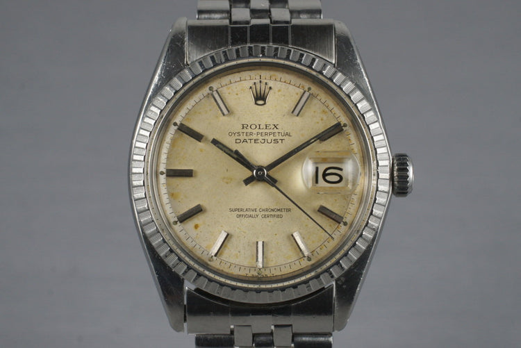 1971 Rolex DateJust 1601 with Tropical Silver Dial