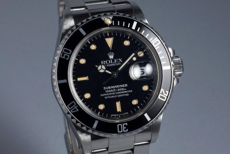 1988 Rolex Submariner 168000
