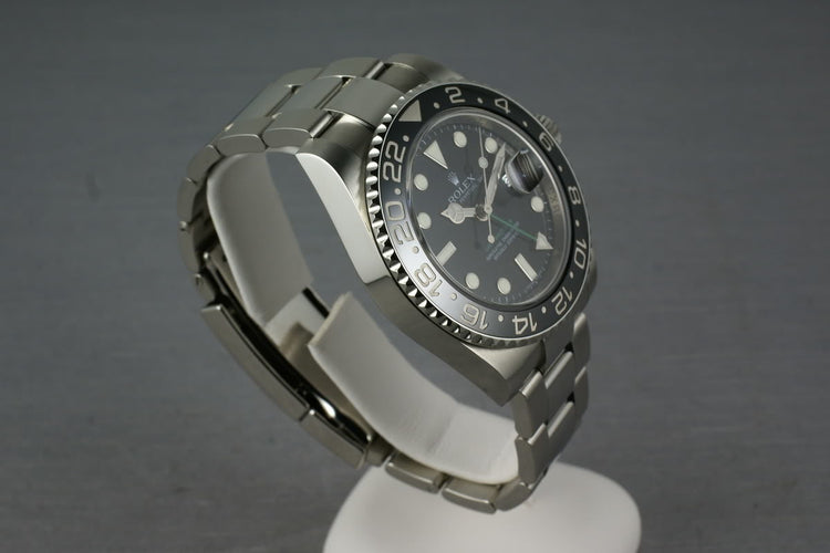 Rolex Ceramic GMT 116710 Box and Papers