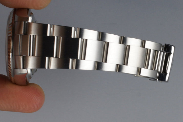 2004 Rolex DateJust 16234 Silver Roman Dial with Box and Papers