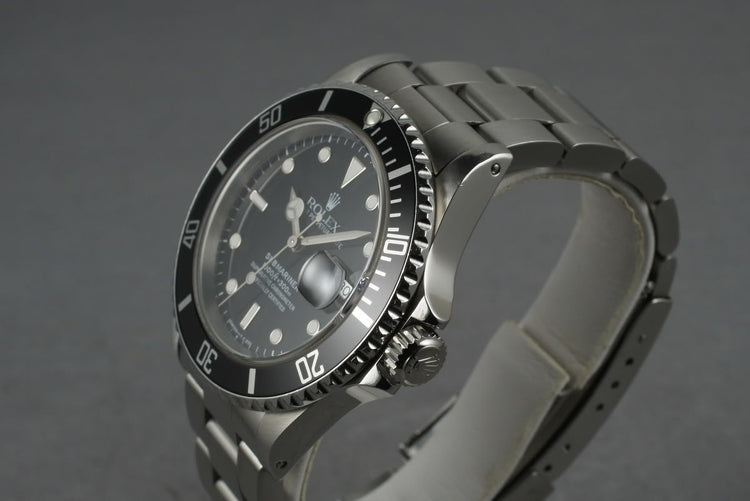 1995 Rolex Submariner 16610