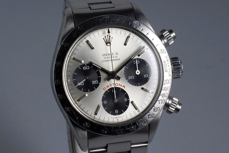 1978 Rolex Daytona 6265 Big Red Silver Dial
