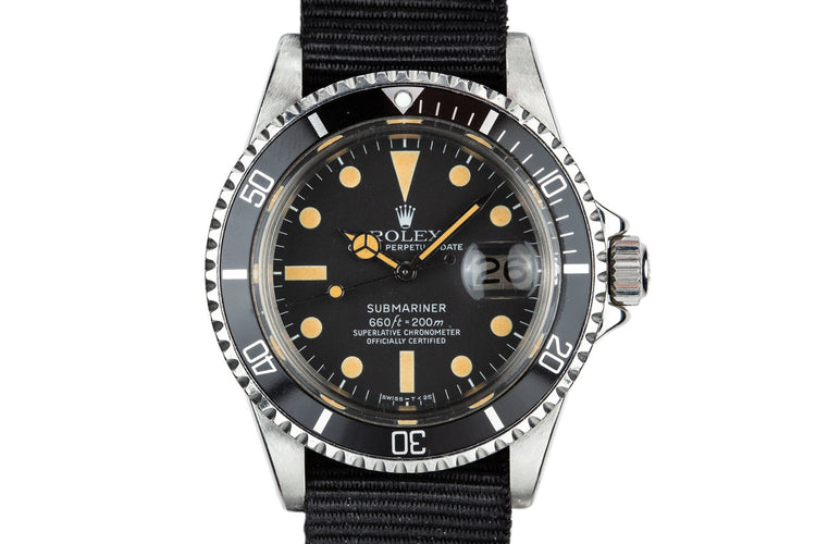 1979 Rolex Submariner 1680 with Service papers