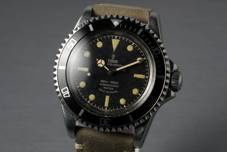 1964 Tudor Submariner 7928 Chapter Ring Dial