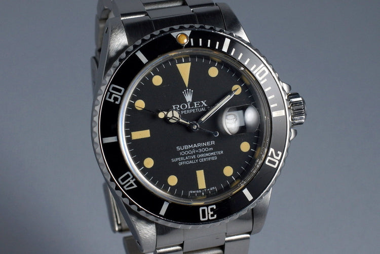 1981 Rolex Submariner 16800