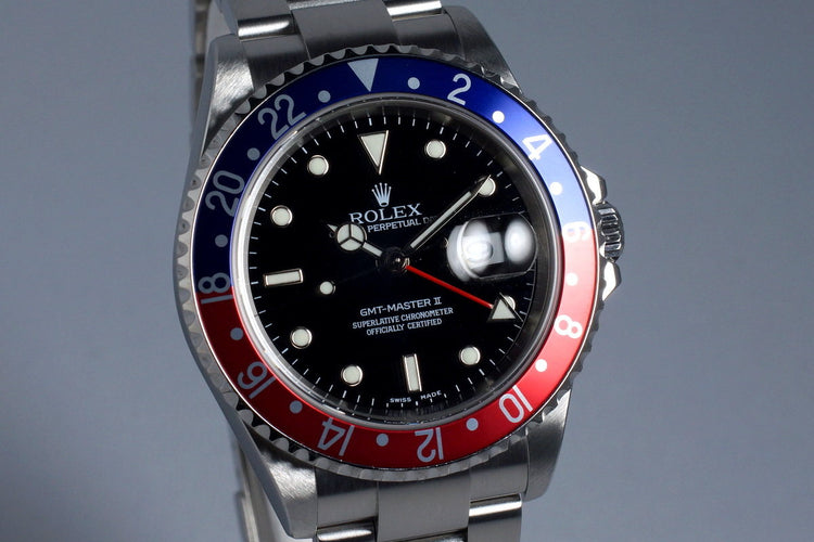 2004 Rolex GMT II 16710