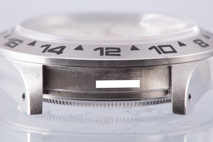 1984 Rolex Explorer II 16550 Cream Rail Dial