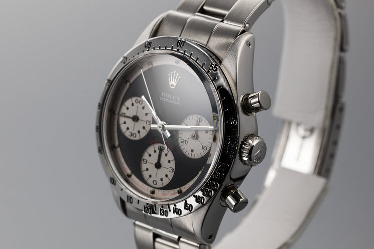 1968 Rolex Daytona 6239 "Paul Newman" with Black Dial and Purchase Papers