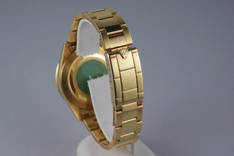 1990 Rolex YG Zenith Daytona 16528