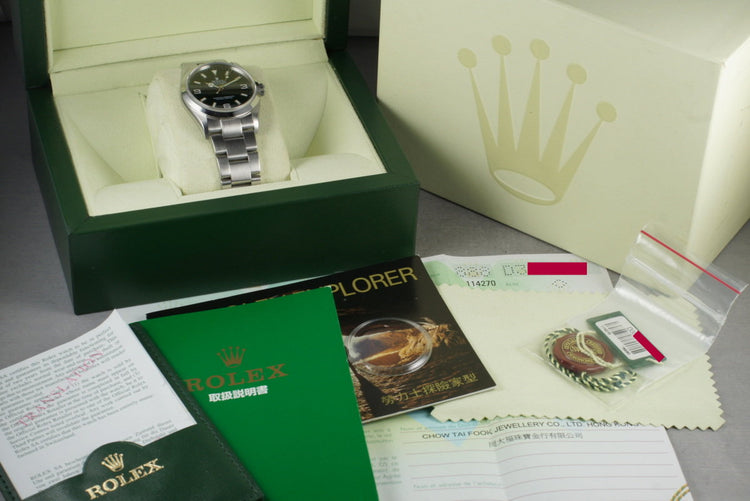 2005 Rolex Explorer 114270