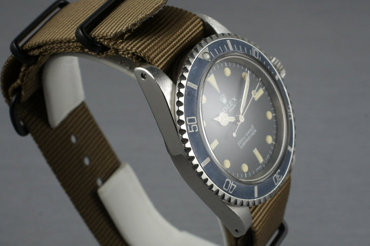 1967 Rolex Submariner 5513 Meters First