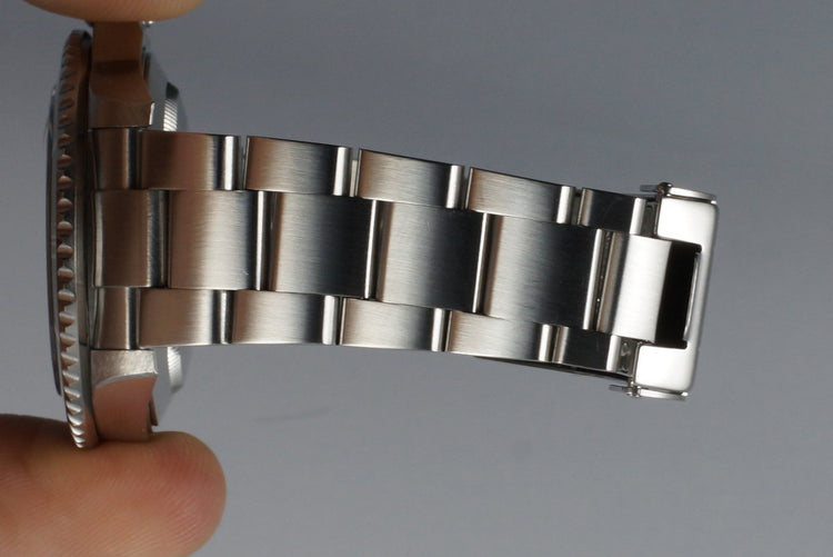 2004 Rolex Green Submariner 16610LV Mark I Dial and Insert with Box and Papers