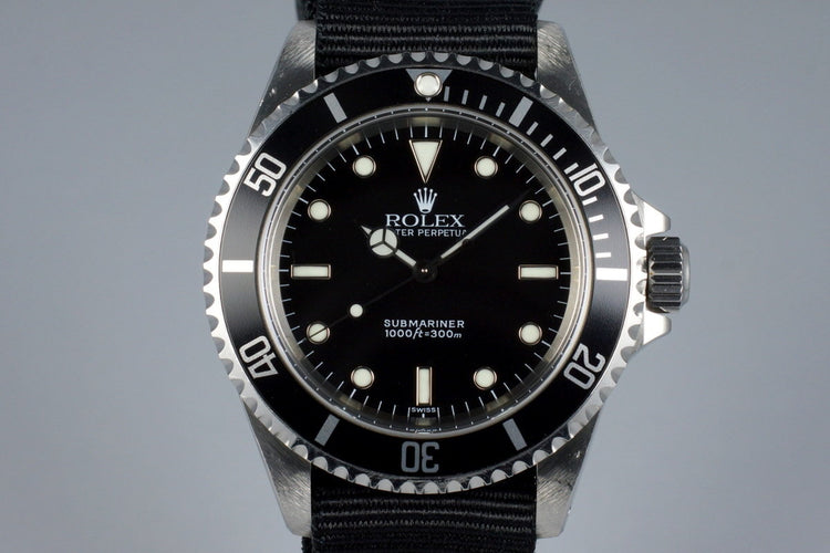 1999 Rolex Submariner 14060