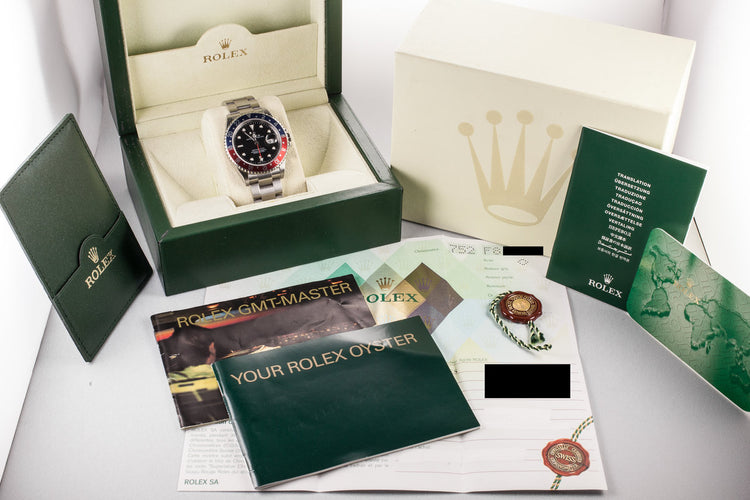 2003 Rolex GMT-Master II 16710 "Pepsi" with Box and Papers