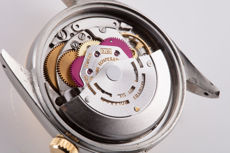 1974 Vintage Rolex DateJust 1601 Gold Dial